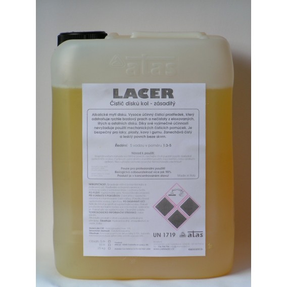 LACER (10kg) - čistič disků kol - zásaditý
