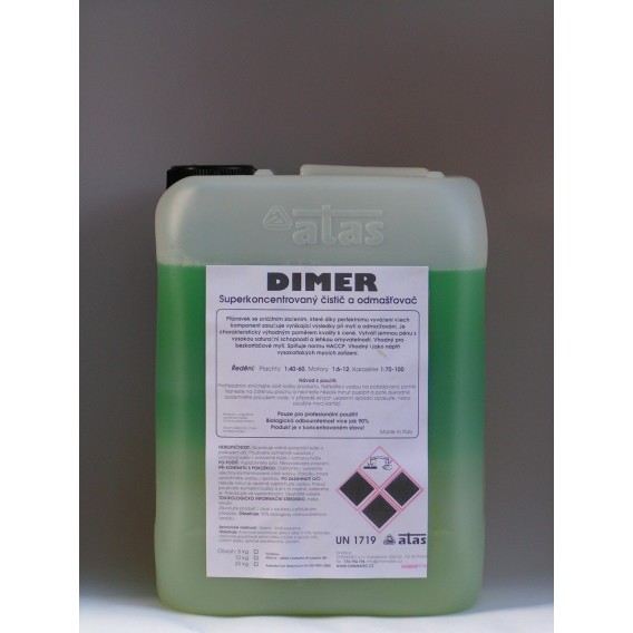 Autokosmetika Atas DIMER |10kg| - superkoncentrovaný čistič a odmašťovač