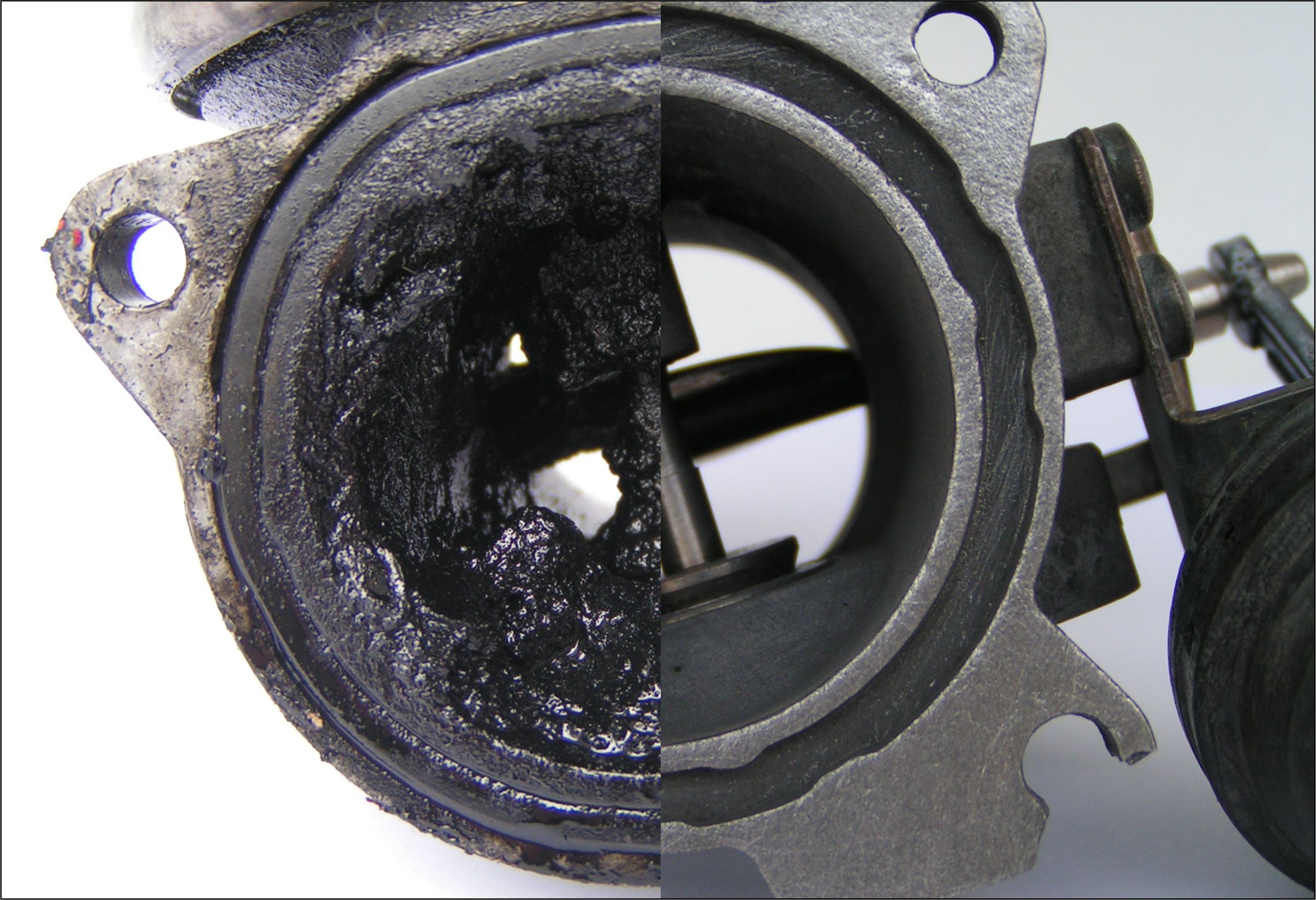 Čištění ventilu EGR